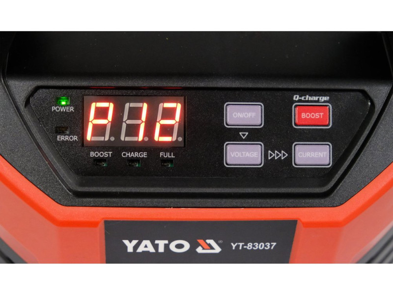 Зарядний пристрій YATO YT-83037 BOOST 300S, 12 В, до 20 А