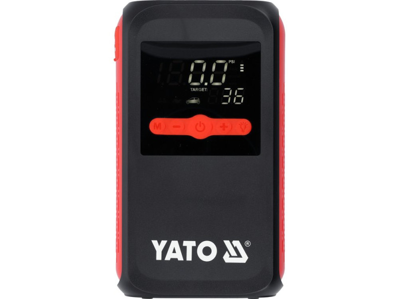 Пуско-зарядний пристрій YATO YT-83086 з компресором, 12000 мА·год