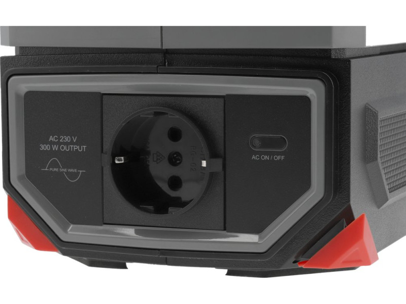 Портативна станція YATO 315 ВтГод, вихід- 300/600 Вт, порти: 230V AC, різні USB (YT-83090)