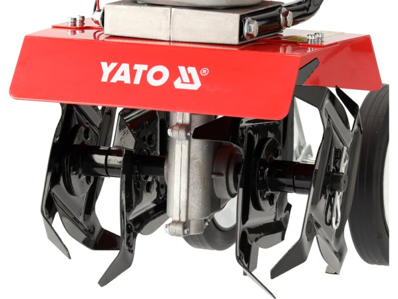 Культиватор бензиновий YATO: двигун-1,45 кВт, ширина борозни- 30 см, глибина-150 мм, бак- 1,05л (YT-84861)