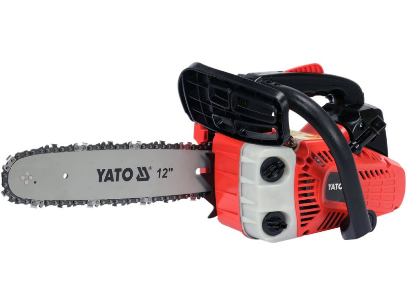 Пила ланцюгова бензинова YATO YT-84893, 25,4 см³, 0,75 кВт, шина 12"
