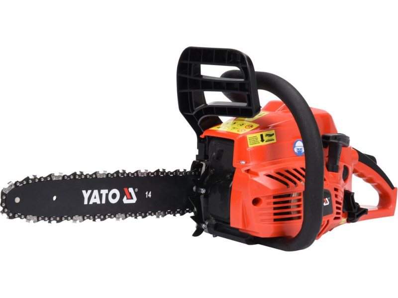 Пила ланцюгова бензинова YATO YT-84895, 37,2 см³, 1,3 кВт, шина 14"