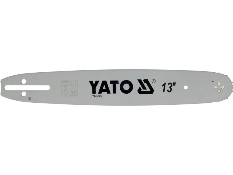 Шина напрямна 13"/330 мм YATO YT-84929, крок 0,325", паз 1,5 мм, 56 ланок