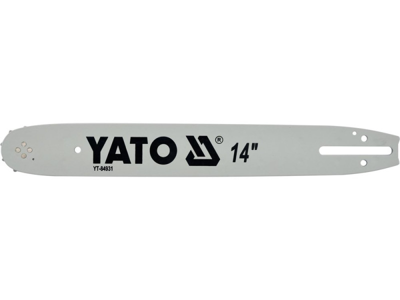 Шина направляющая 14"/360 мм YATO YT-84931, шаг 3/8", паз 1,3 мм, 52 звеньев
