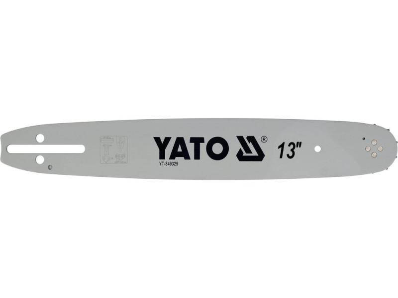Шина напрямна 13"/330 мм YATO YT-849329, крок 0,325", паз 1,3 мм, 56 ланок