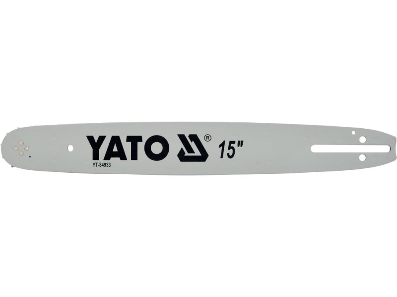 Шина напрямна 15"/380 мм YATO YT-84933, крок 0,325", паз 1,3 мм, 64 ланок