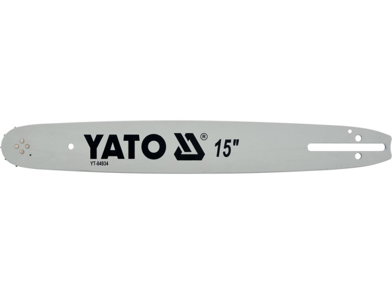 Шина напрямна 15"/380 мм YATO YT-84934, крок 0,325", паз 1,5 мм, 64 ланок