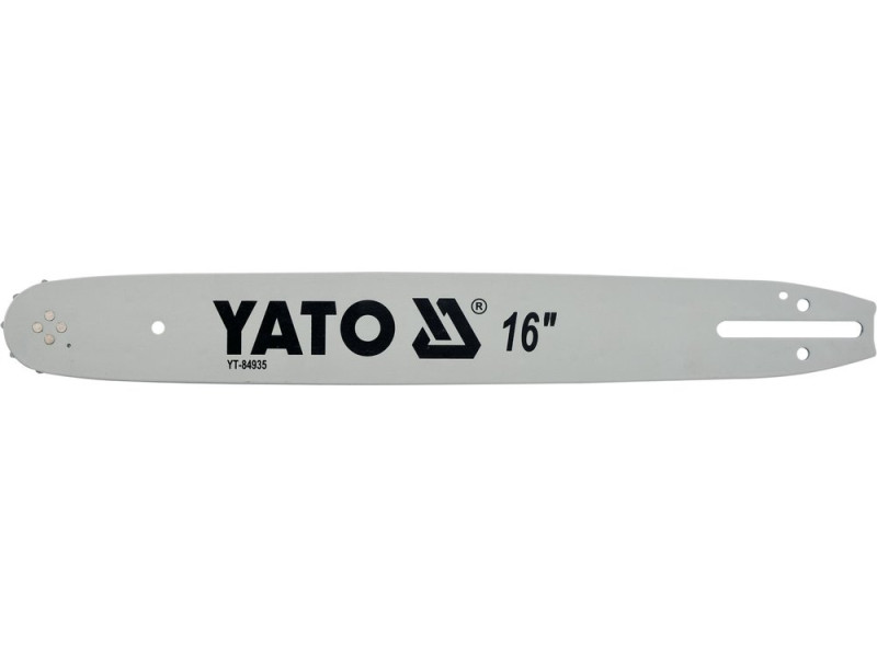 Шина напрямна 16"/400 мм YATO YT-84935, крок 3/8", паз 1,3 мм, 56 ланок