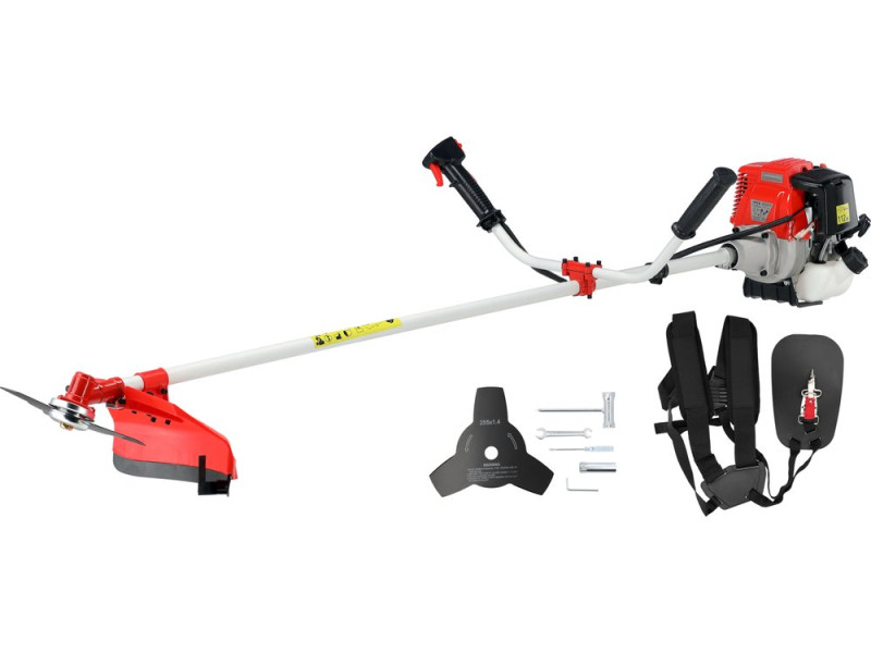Мотокоса бензинова YATO YT-85004, 31 см³, 0,8 кВт, 4-тактна, 430 мм