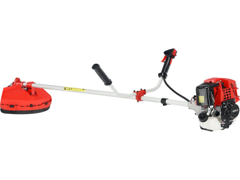 Мотокоса бензинова YATO YT-85004, 31 см³, 0,8 кВт, 4-тактна, 430 мм