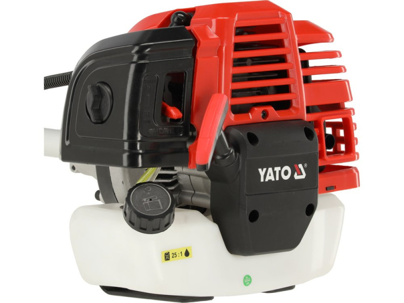 Мотокоса бензинова YATO YT-85005, 52 см³, 1,45 кВт, 430 мм, з оснасткою