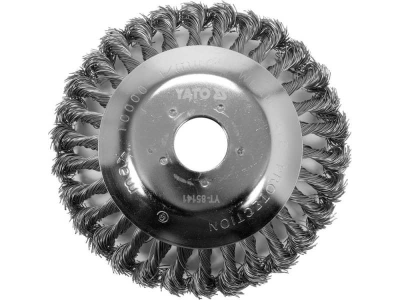 Щітка дротяна для тримера YATO YT-85141, 150×25,4 мм