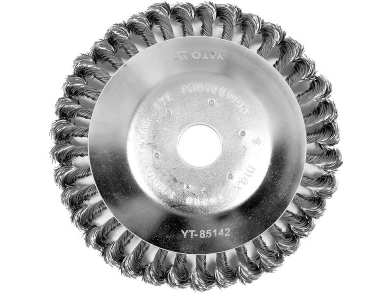Щітка дротяна для тримера YATO YT-85142, 200×25,4 мм