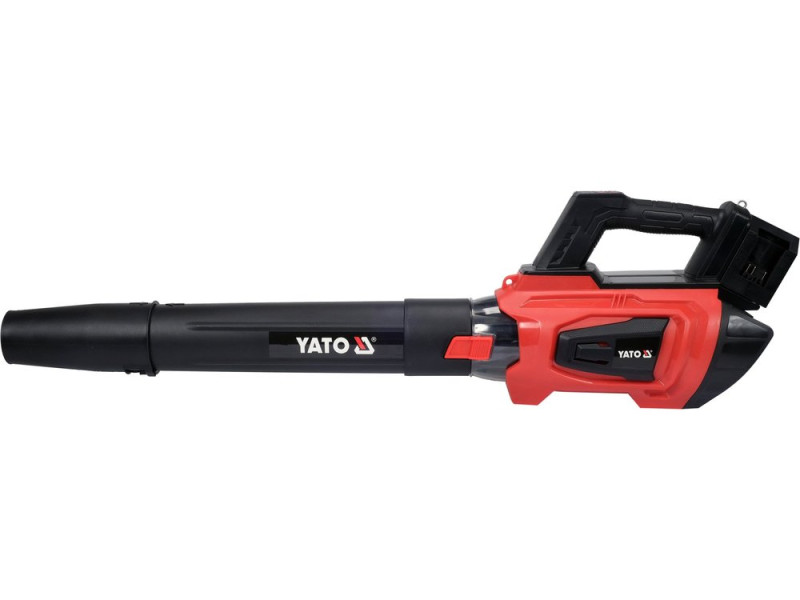Повітродувка присадибна акумулятор YATO:Li-Ion 36V(2х 18V),продуктивн.- 900 м³/хв (БЕЗ АКУМУЛЯТОРА) (YT-85179)