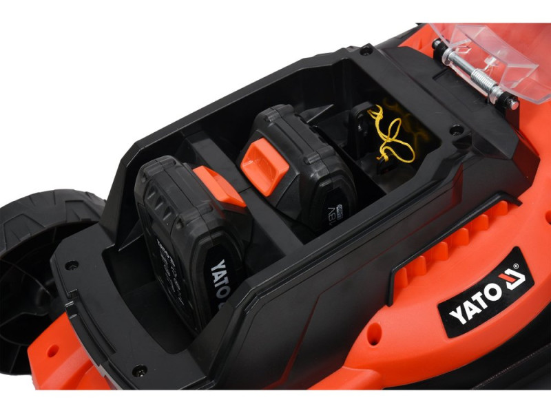Газонокосилка аккумуляторная YATO YT-85220, 36 В, 340 мм