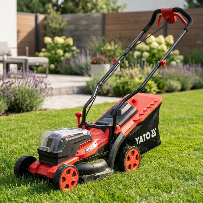 Газонокосилка аккумуляторная YATO YT-85220, 36 В, 340 мм