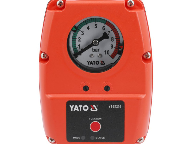 Реле давления жидкостей YATO от эл. сети 230В. макс. ток-10А, макс./ стартовое давление-10/1-6 Bar (YT-85394)