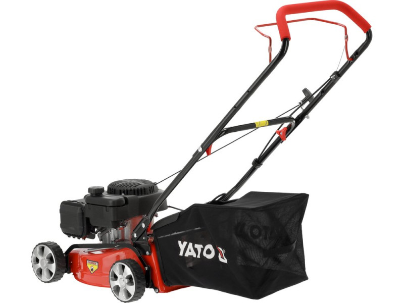 Газонокосарка бензинова YATO YT-85520, 410 мм, несамохідна