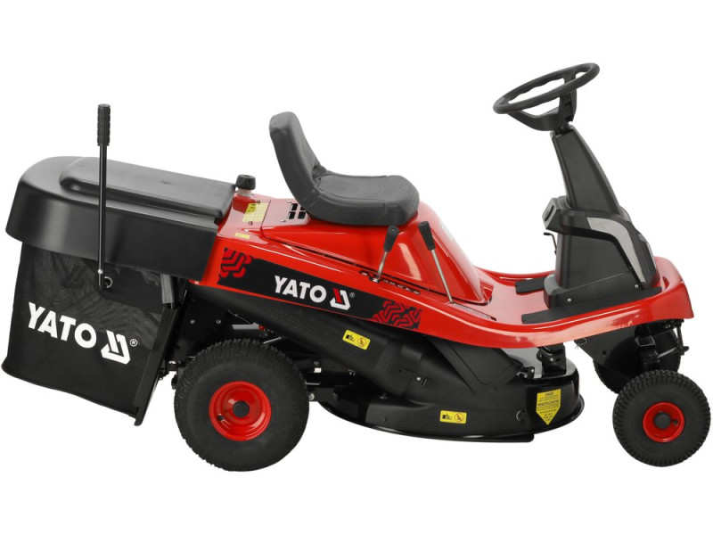 Трактор садовий YATO YT-85550, 760 мм, електростарт