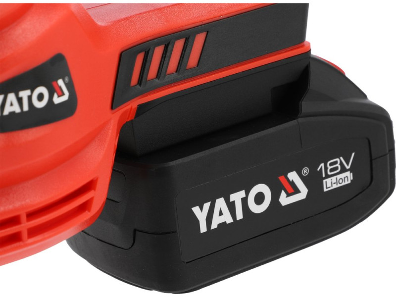 Порохотяг з фільтром HEPA акумулятор YATO Li-Ion 18 V 4 АГод 150 Вт 2 подовжувачі і насадки (YT-85682)