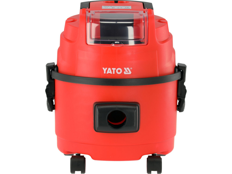 Порохотяг промисловий з фільтром HEPA YATO від акум Li-Ion18V збірник-15л,шланг-1,5м(БЕЗ АКУМУЛЯТОРА