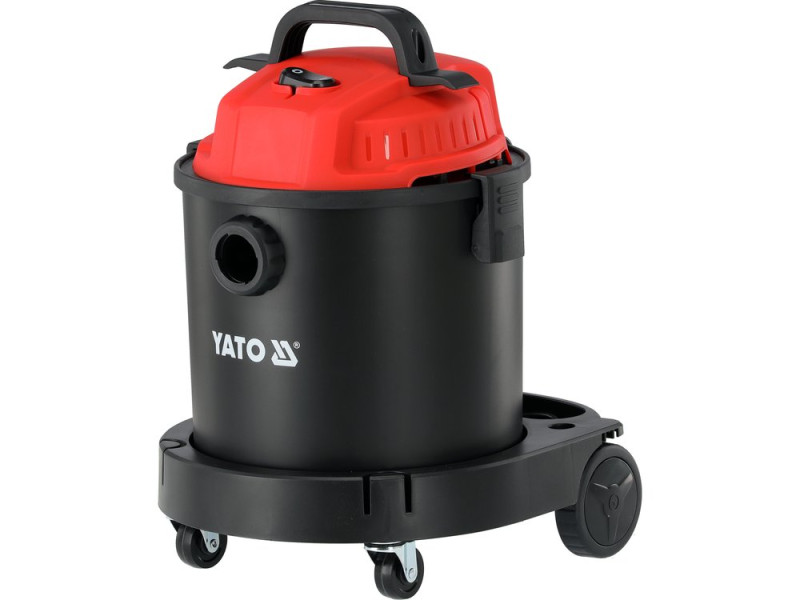 Порохотяг промисловий YATO від ел. мережі 230 V 1200 Вт, збірний бак 20 л, тип фільтра HEPA