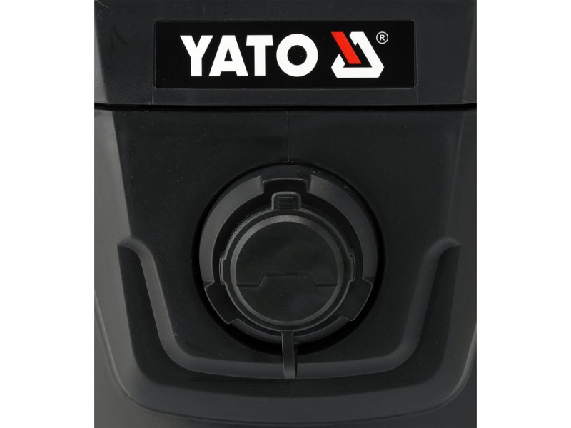 Порохотяг з автоматичним струшуванням мережевий 230 В YATO 1600/ 3600 Вт збірний бак-40л фільтр HEPA (YT-85717)