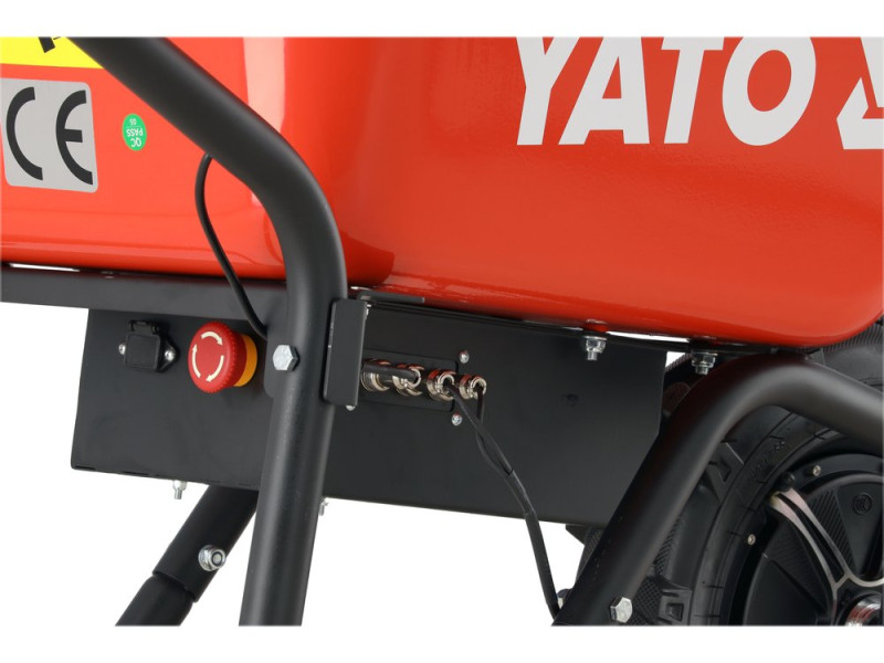 Тачка електрична YATO 2х 12 В, 1,2 АГод, 500 Вт, навантаження- 150 кг (YT-86097)