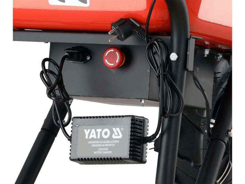 Тачка електрична YATO 2х 12 В, 1,2 АГод, 500 Вт, навантаження- 150 кг (YT-86097)