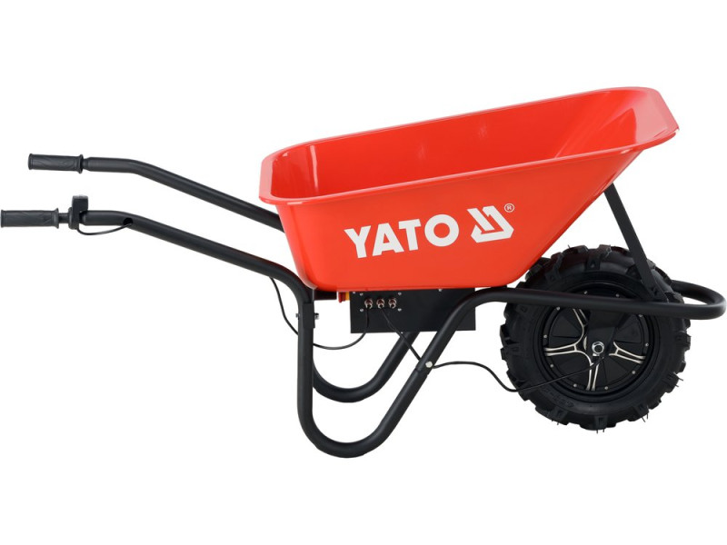 Тачка електрична YATO 2х 12 В, 1,2 АГод, 500 Вт, навантаження- 150 кг (YT-86097)