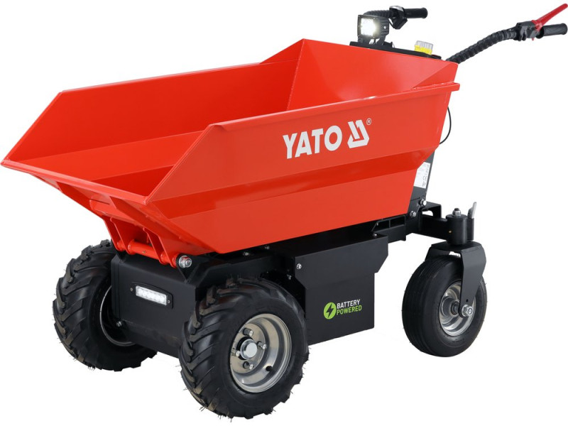 Самоскид-міні YATO P= 1 кВт, від акумул. свинц-кисл- 48 В, 32 АГод вантажопід- 500 кг, швидк.- 5,3 (YT-86106)