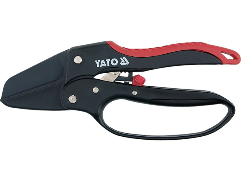 Секатор садовый упорный с храповиком 200 мм YATO YT-8808, рез до 19 мм