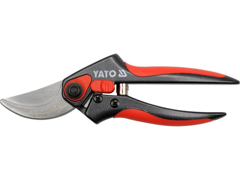 Секатор садовий обвідний 15 мм YATO YT-8849, 200 мм, лезо SK5
