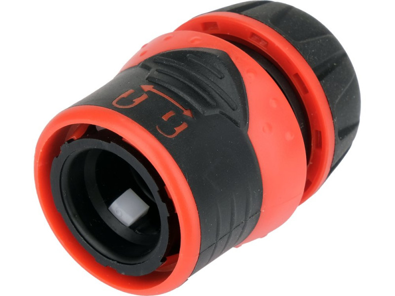 Конектор для шланга з фіксатором YATO YT-89030, 1/2", аквастоп