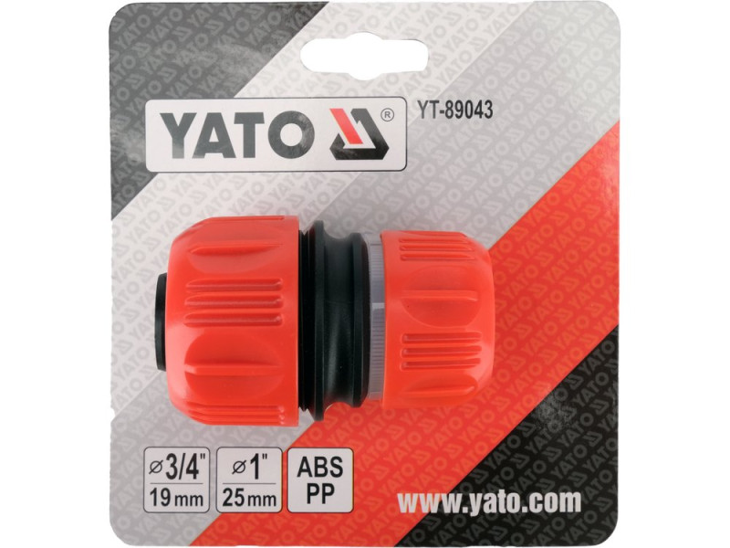 Муфта ремонтная для шланга 1"-3/4" YATO YT-89043, высокий поток