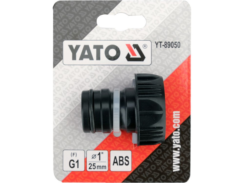 Адаптер для крана G1 (F) высокий поток YATO YT-89050, ABS