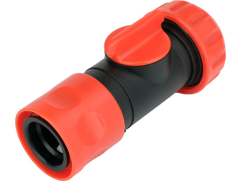 Конектор для шланга з вентилем YATO YT-89077, 1/2"