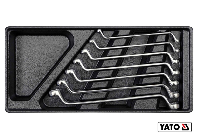 Вклад до інструментальної шафи YATO: ключі накидні 7шт, 6х7, 8х9, 10х11, 12х13, 14х15, 16х17,18х19мм