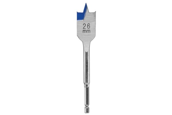 Сверло перьевое по дереву IRWIN Blue Groove 26x152 мм