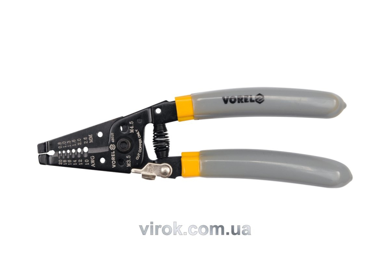 Знімач ізоляції VOREL : L= 185 мм [12/120]