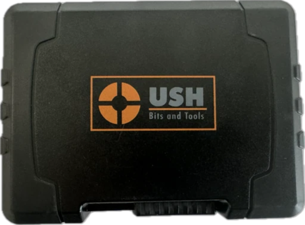 Набор отверточных насадок Isotin USH: 1/4", PH-PZ-Torx-HEX-SL + магнитный держатель, 36 элем. (U0004910)
