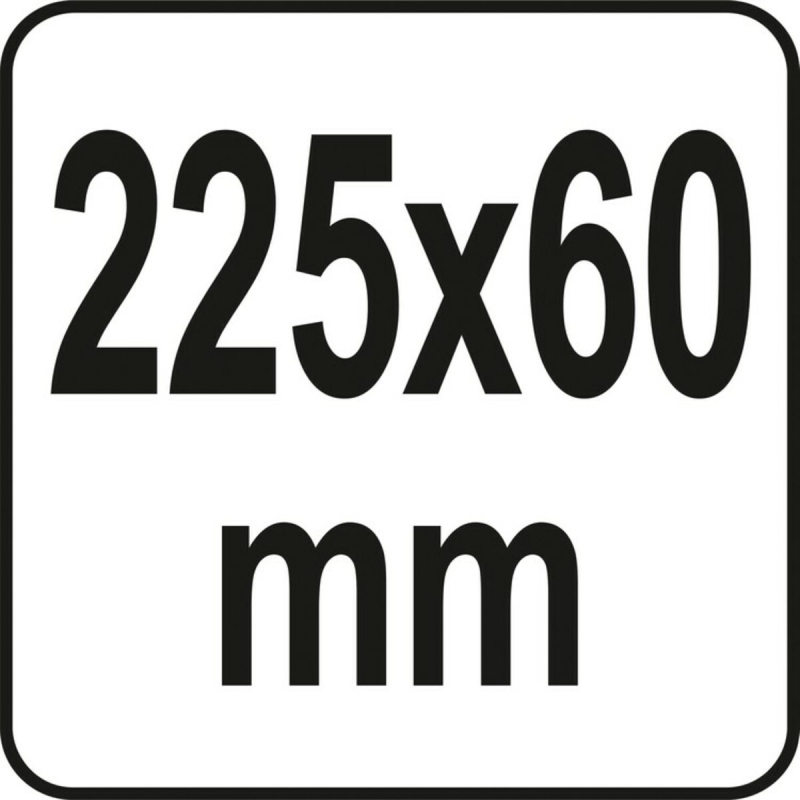 Пістолет для нанесення густих мас YATO : L= 225 мм, W= 60 мм