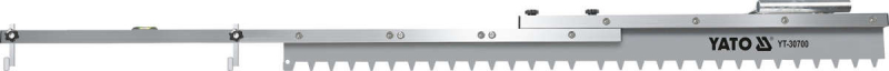 Рейка-правило зубчата YATO, з регуляцією в діапаз. 109-150 см(DW)