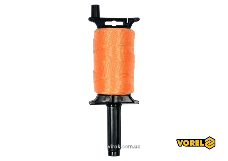 Шнур трасовочний поліпропіленовий на котушці VOREL : Ø= 1.2 мм, l= 200 м