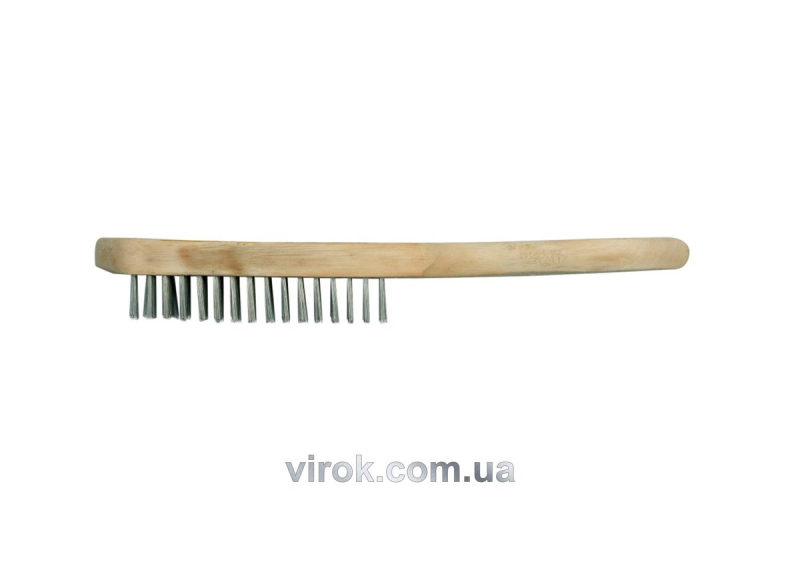 Щітка ручна з стального дроту VOREL, 5 рядів [12/120]