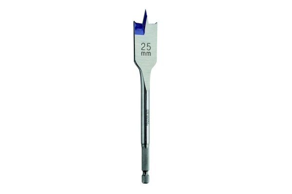 Сверло перьевое по дереву IRWIN Blue Groove 25x152 мм