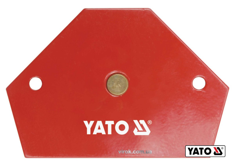 Струбцина магнітна для зварки YATO : 11.5 кг, 64 х 95 х 14 мм [6/24]