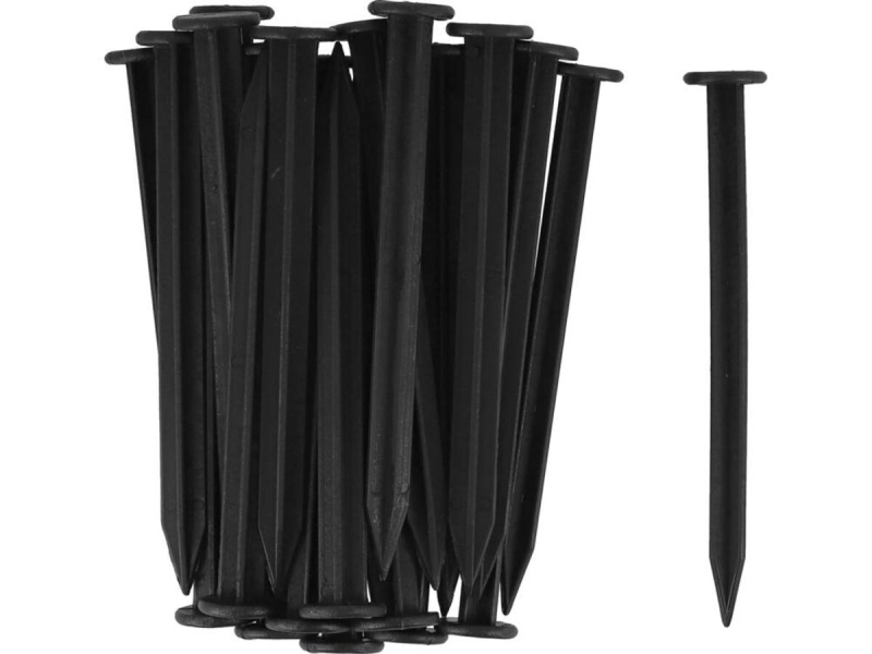 Кілки кріпильні бар'єрних полос та агроволокна FLO l= 180 мм, 25 шт. з PP,PE