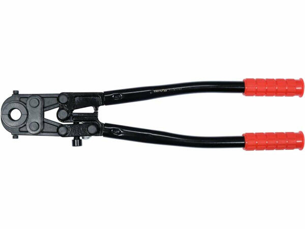 Пресс-клещи для труб PEX-AL.-PEX и PERT YATO; l= 42 см, развод губ- 25 мм. с насадкой U-тип 16/20/26 мм (YT-21751)
