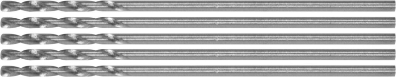 Свердло по металу PREMIUM YATO: HSS 4241, до нержав. і високолегов сталі,литва, Ø=1.0х35мм, 5шт[100]